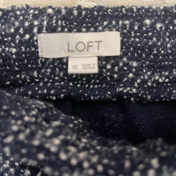 LOFT Mini Tweed-Patterned Skirt - Picture 3 of 4